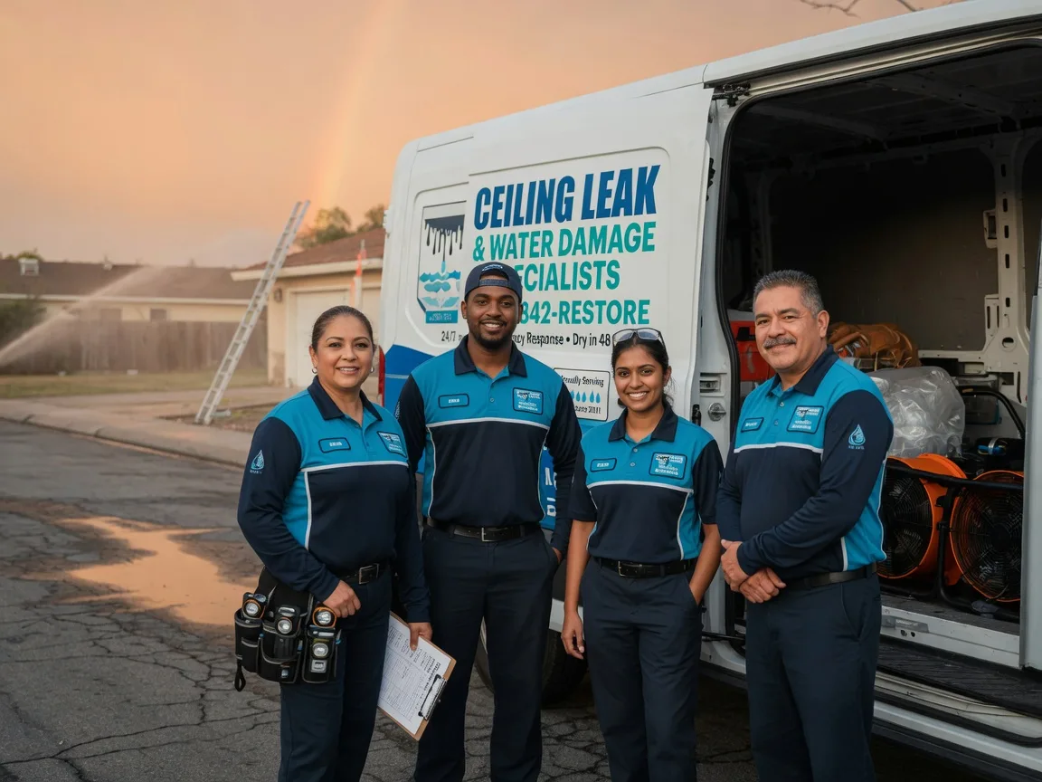 Ceiling Leak Cleanup company in Martinsville, OH