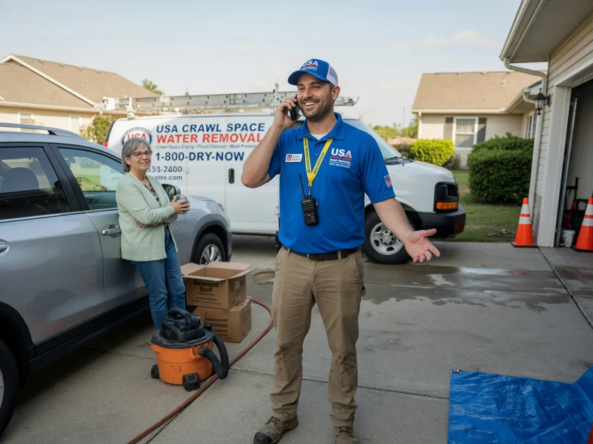 Crawl Space Water Removal Martinsville, OH FAQs